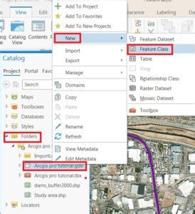 Rezultat imagine pentru Creating Feature Class ArcGIS Pro