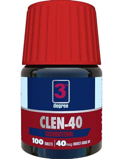 CLEN 40 (Clenbuterol): Unleashing Power - Fat Burner, Muscle Builder ...
