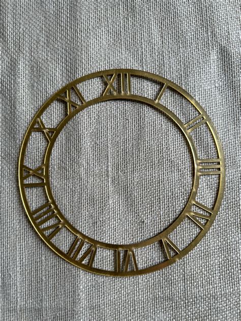 Roman Number Ring Gold - 8 inch with 8 inch MDF – Qubix 3D