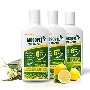MOSQPEL - Oil of Lemon Eucalyptus based Lotion - 100ml VALUE PACK ...