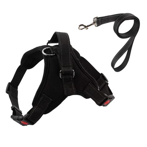 Dog Prevent Pulling Harness Pitbull Harnesses fit Military Dogs German ...