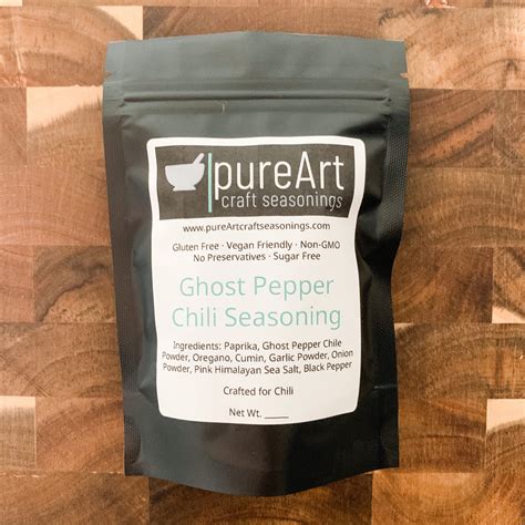 Ghost Pepper Chili Seasoning · pureArt craft seasonings