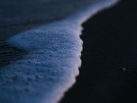 Download wallpaper 1400x1050 wave, foam, beach, water standard 4:3 hd ...