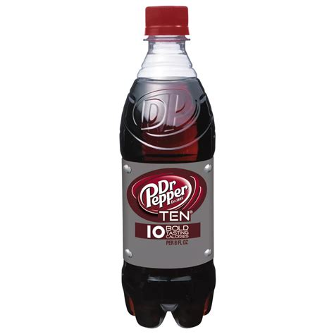 Dr Pepper TEN Soda .5 L Bottles - Shop Soda at H-E-B
