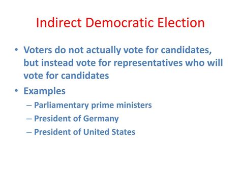 Direct Election 的图像结果