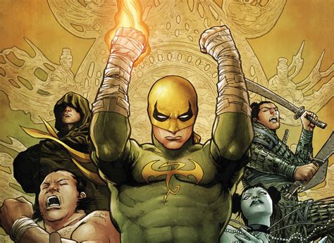 Iron Fist HD Wallpaper – Dynamic Marvel Comic Action Unleashed