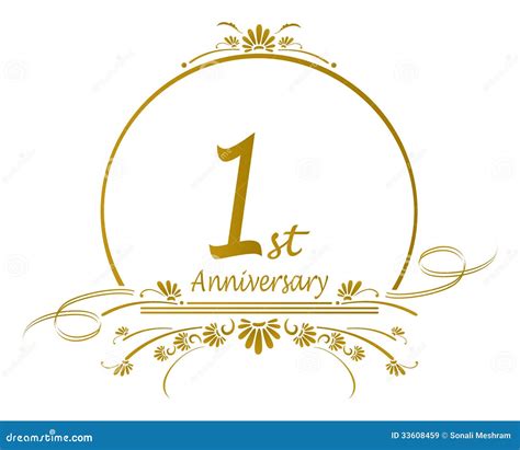 1st Anniversary Stock Illustrations – 2,666 1st Anniversary Stock ...