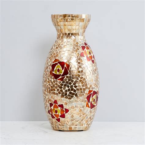 Buy Splendid Mosaic Flower Vase from Home Centre at just INR 1399.0