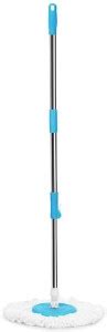 TOPREDO Universal Mop Rod Stick Stainless Steel with & 1 Super ...