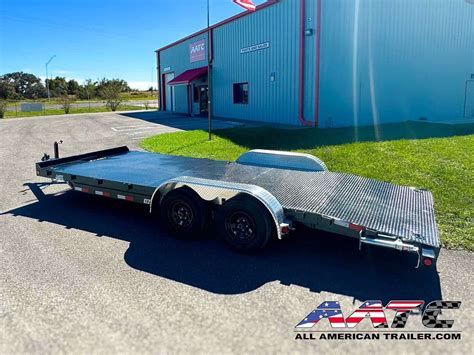 20' STEEL DECK CAR HAULER - PJ 7X20 - CH-202-SIR | All American Trailer ...