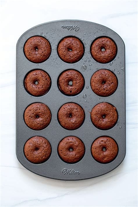 Mini Chocolate Donuts Recipe - We are not Martha
