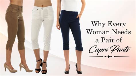 Why Every Woman Needs a Pair of Capri Pants - Mustard Fashion