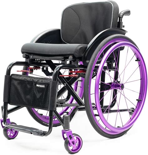 Amazon.com: Adult Lightweight Wheelchair, Aluminum Alloy Wheelchair ...