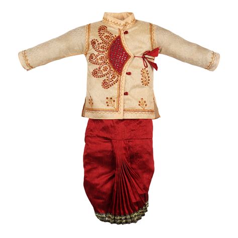 Buy jivo Vidyanjali®Kids Traditional Ethnic Festival Wear Dhoti Kurta ...