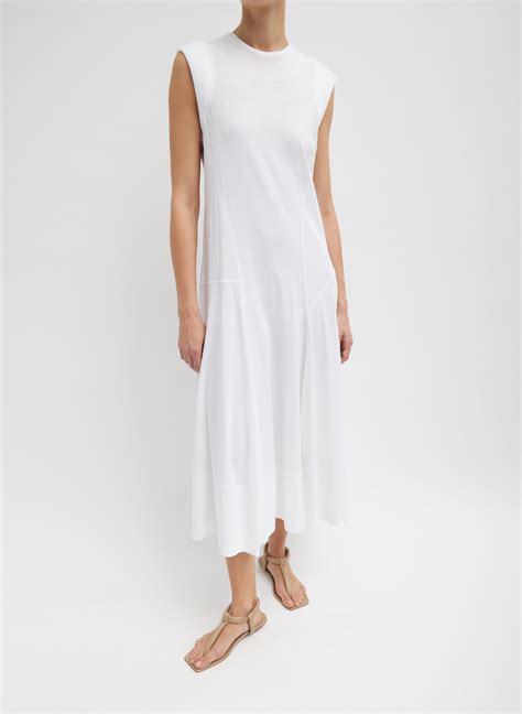T-Shirt Sleeveless Dress – Tibi Official