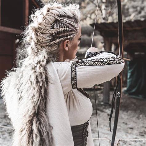Viking braids, or Nordic braids, are a style of braid thought to be worn by ancient Vikings. The ...