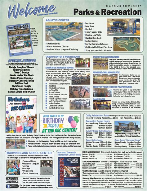 Parks and Recreation | Macomb, MI