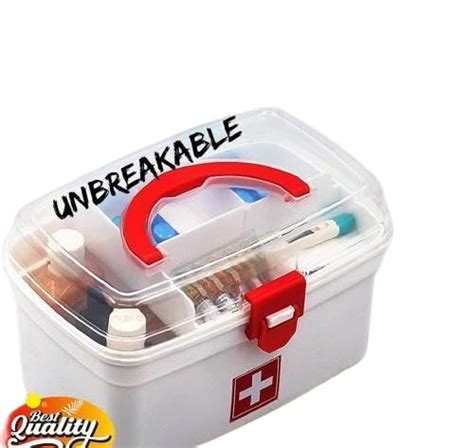 First Aid Box,Medicine Storage Box,Medicine Box, Multi Utility Storage ...