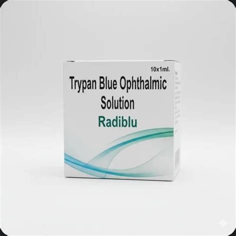 Eye surgical dye - Radiblu - Tryptan Blue Trader - Wholesaler ...