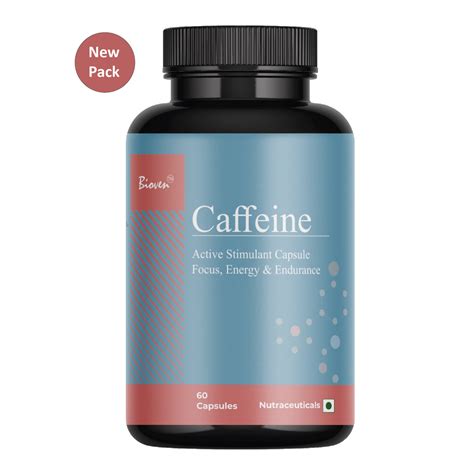 Bioven Buy Best supplement Caffeine - 200mg 44% off Pack | Increased ...