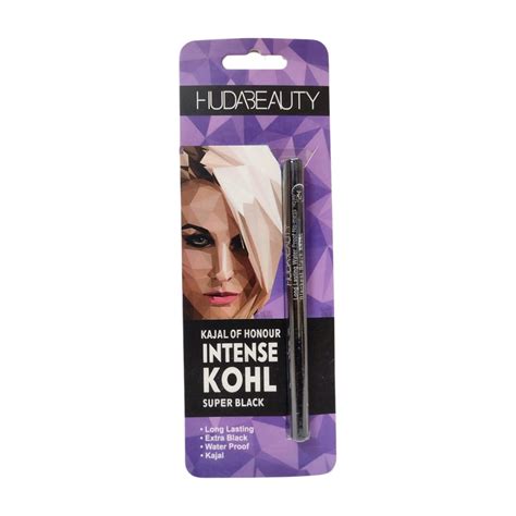 Buy HUDA KAJAL OF HONOUR INTENSE KOHL SUPER BLACK LONG LASTING EXTRA ...