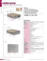 Edge AI PC - BOXER-8240AI - AAEON - embedded / wall-mounted / NVIDIA ...