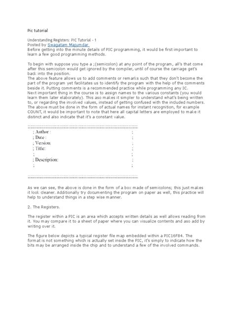 Image result for Pic Tutorial 3