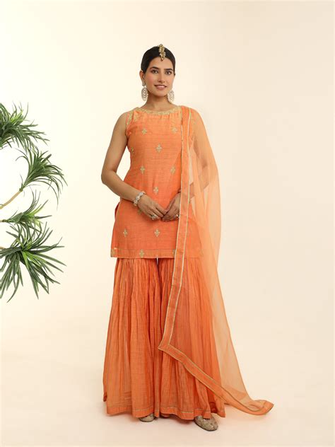 Buy Simr Sharara for Festive Wear Online – Charu Makkar