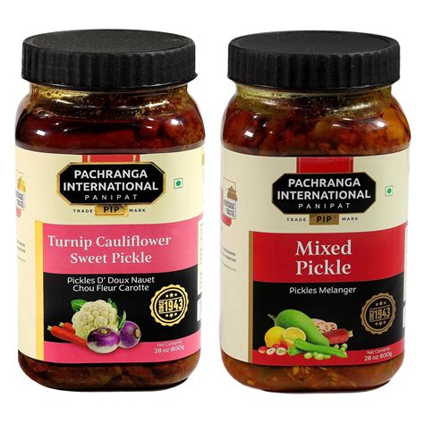 ACHAR PACHRANGA International Pip(2 In 1)Combo Pack Of Mixed Pickle ...