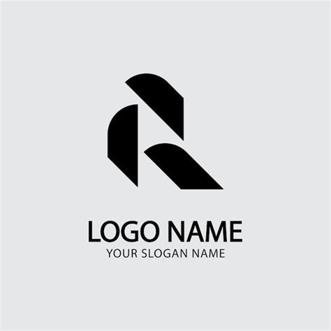 Buchstabe r Logo Symbol Logo Vektor App | Premium Vektor