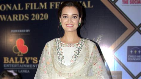 Dia Mirza’s floral Rahul Mishra kurta set is the breezy puja outfit you ...