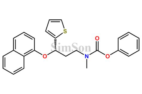Duloxetine Phenyl Carbamate | CAS No- 947686-09-1 | Simson Pharma Limited