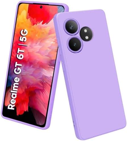 TRUEUPGRADE Liquid Silicone Designed Back Case Cover for Realme GT 6 ...