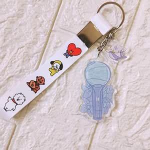 BTS Army Bomb Keychain with Permission to Dance Tag | BTS LogoBTS Army ...