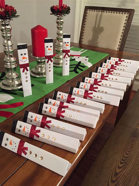 Toblerone chocolate dressed as a snowman for Christmas. Excellent co ...