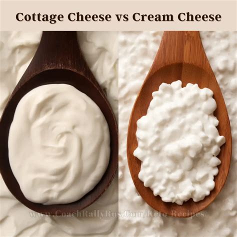 Cottage Cheese vs Cream Cheese: Differences, Use and Recipes
