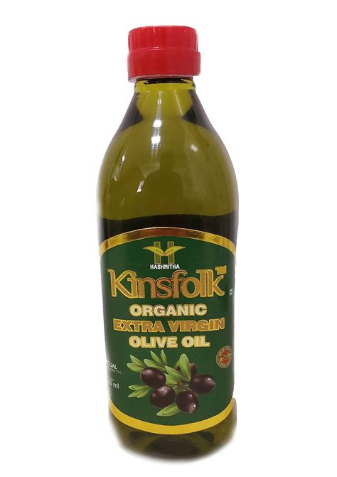 Kinsfolk Organic Extra Virgin Olive Oil-500 ml ((Pack Of 1)) : Amazon ...