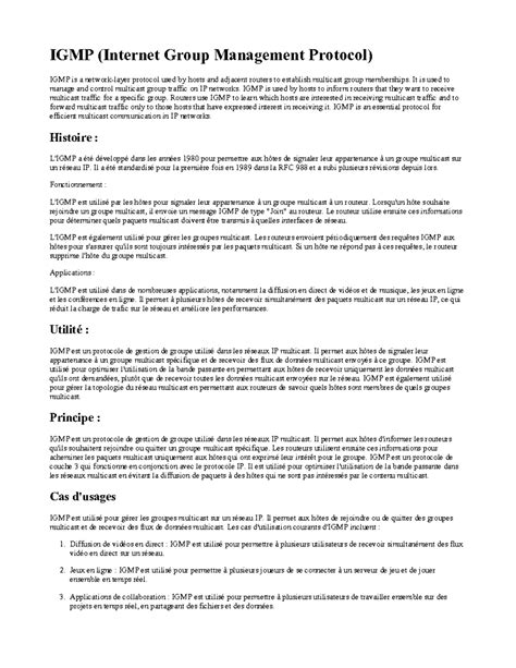 Image result for Internet Group Management Protocol