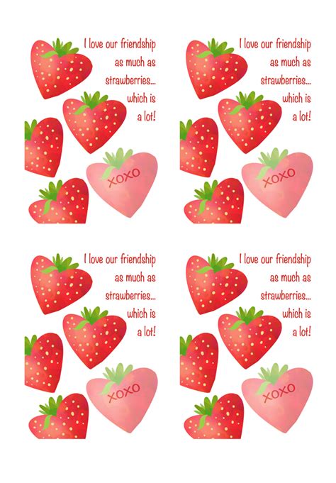 Cute Free Valentine Printables: Easy Love Notes - Printables for Everyone