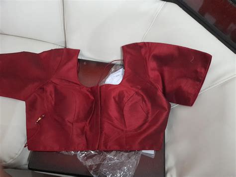 Buy Neckbook Women's Black Kora Silk Elbow Sleeves Round Neck Padded ...