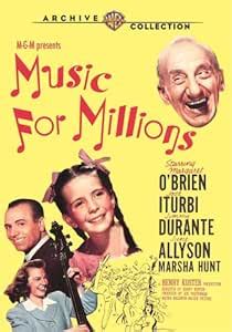 Music for Millions: Amazon.in: Margaret O'Brien, Jose Iturbi, José ...