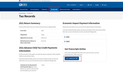 Image result for Irs.gov Transcripts