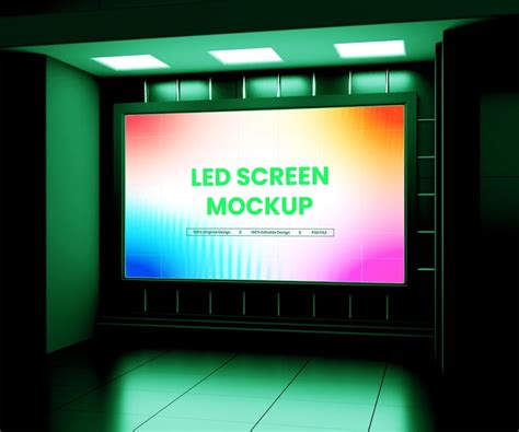 Illuminated screen mockup Images - Free Download on Freepik
