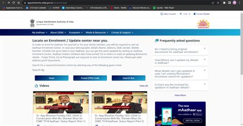 Image result for UIDAI Appointment