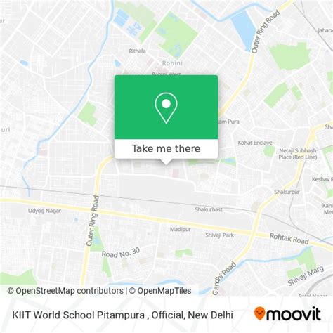How to Get to KIIT World School Pitampura , Official in Delhi by Bus ...