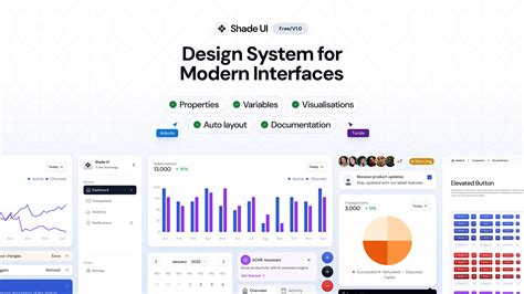 Shade UI Design System V1.0 [Free] | Figma