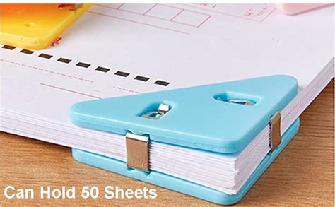 Prostuff.in Triangle Corner Paper Clips to Prevent Books Curling ...