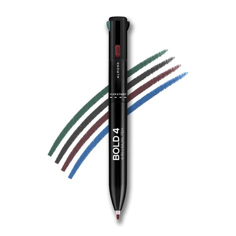RENEE Bold 4 4-IN-1 Kajal Pen, Four Shades Black, Brown, Teal & Blue ...