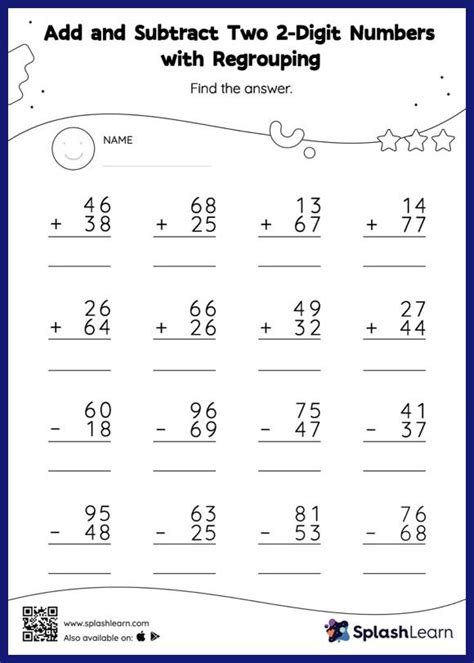 Image result for Addition and Subtraction Worksheets for First Graders