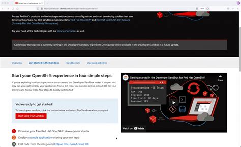 How to run VS Code with OpenShift Dev Spaces | Red Hat Developer